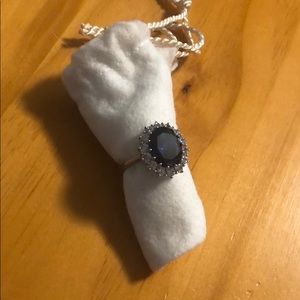 QVC Blue Sapphire Ring